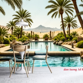 Tranh dán tường phong cảnh biển n2026-142