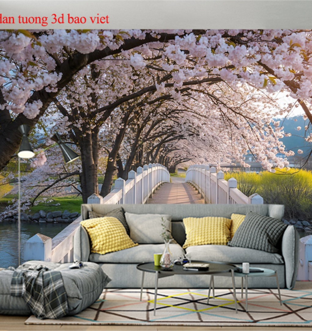 Tranh dán tường phong cảnh thiên nhiên n2026-132