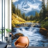 Tranh dán tường sông núi 3d m2026-143