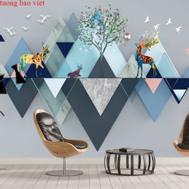 Giấy dán tường 3d-217