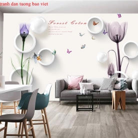 Giấy dán tường 3d-219