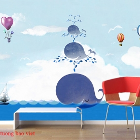 Giấy dán tường trẻ em kid298