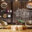 Tranh dán tường 3d cho quán cafe fm536