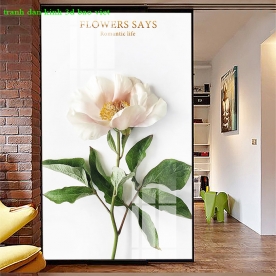 Tranh dán kính 3d 2 mặt đẹp k462