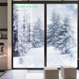 Tranh dán kính 3d 2 mặt phong cảnh n2003-123