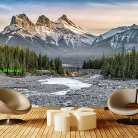 Tranh dán tường sông núi n2004-119