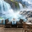 Tranh dán tường thác nước n2004-115