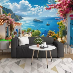 Giấy dán tường phòng khách n2005-232