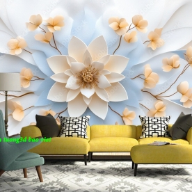 Giấy dán tường phòng khách n2005-245