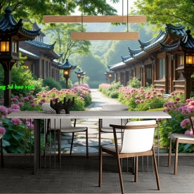 Tranh dán tường phong cảnh thiên nhiên n2005-261