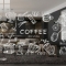 Decal dán kính nghệ thuật 3d cho quán cafe glass197