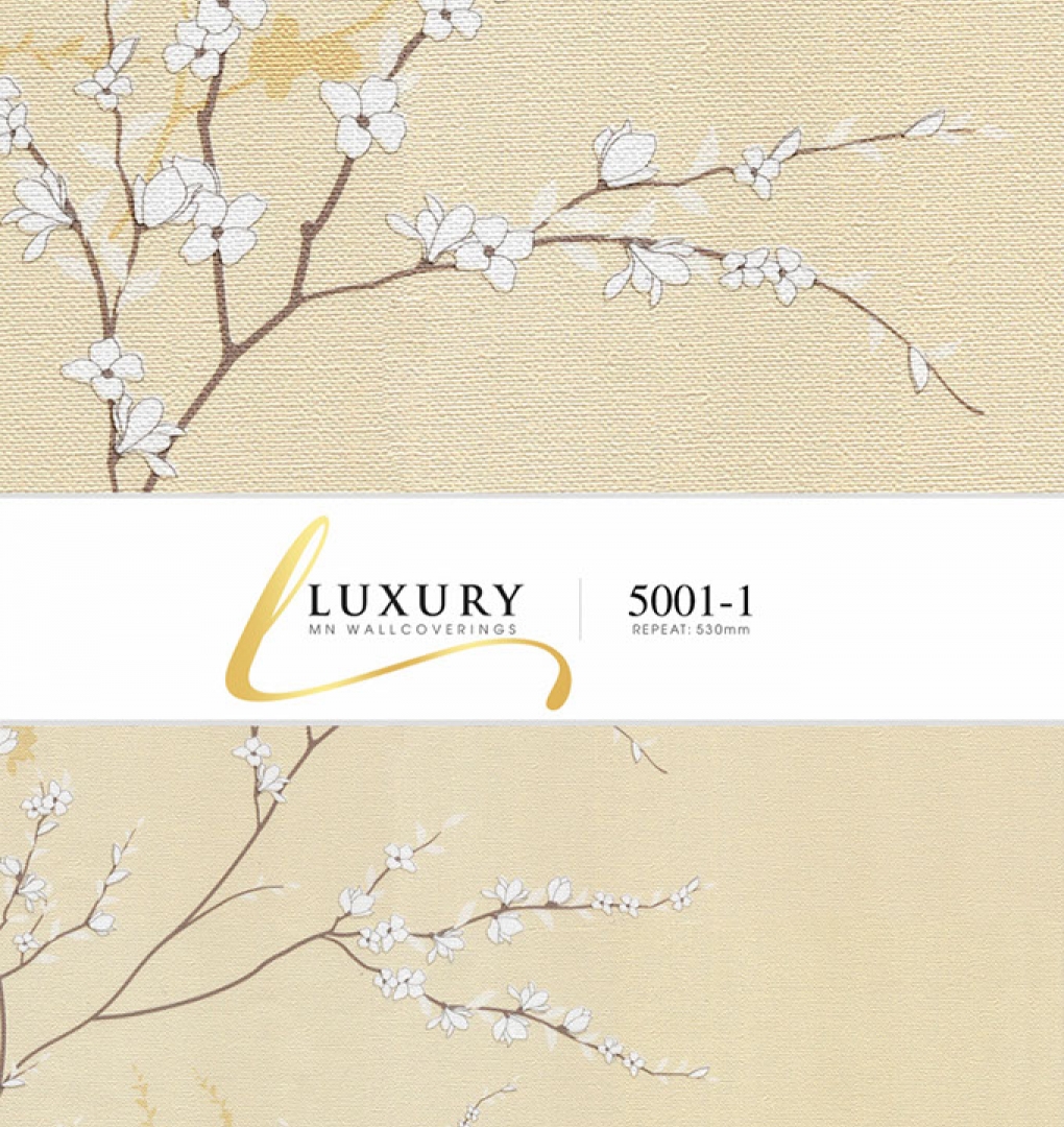 Giấy dán tường hàn quốc luxury 5001-1