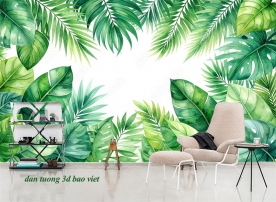 Giấy dán tường lá cây n2026-167