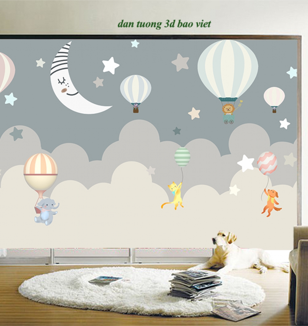 Giấy dán tường trẻ em kid408