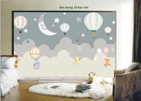Giấy dán tường trẻ em kid408