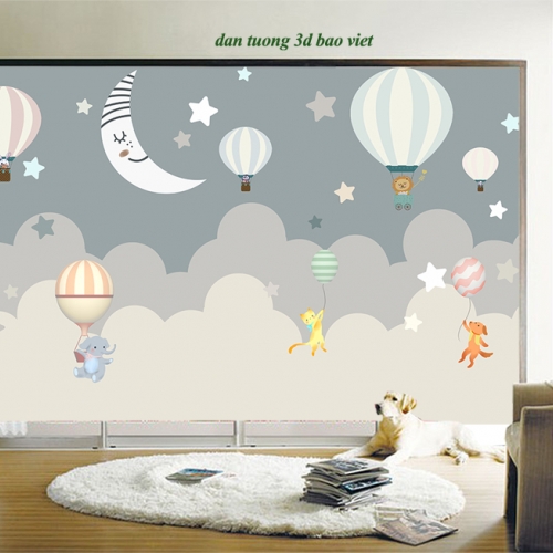 Giấy dán tường trẻ em kid408