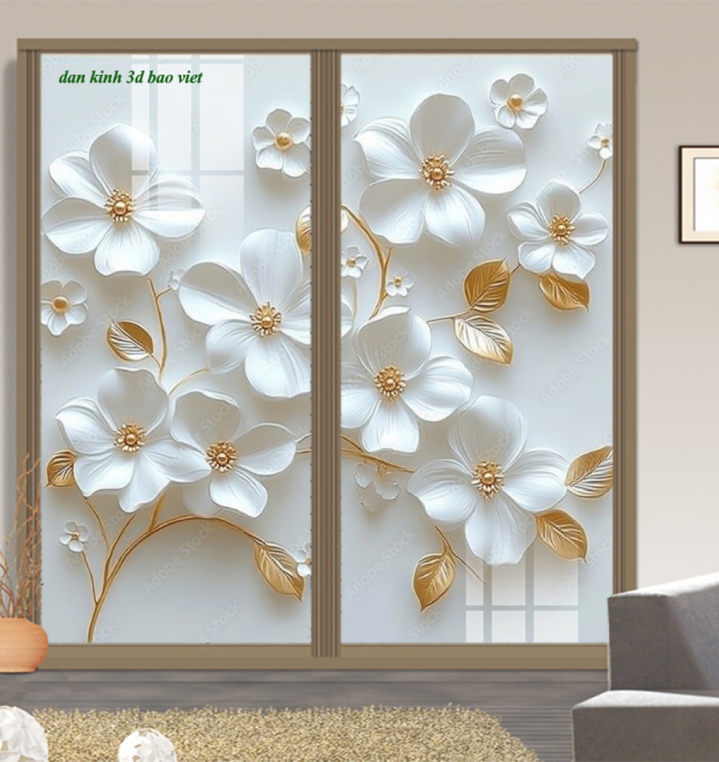 Tranh dán kính 3d 2 mặt n2026-162