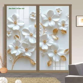 Tranh dán kính 3d 2 mặt n2026-162