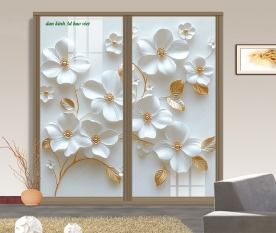 Tranh dán kính 3d 2 mặt n2026-162