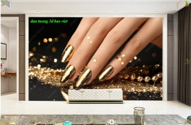 Tranh dán tường 3d nails spa n2026-181