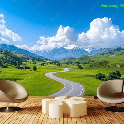 Tranh dán tường phong cảnh thiên nhiên n2026-180