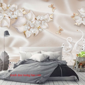 Giấy dán tường phòng ngủ fl229