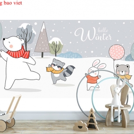 Giấy dán tường trẻ em kid305