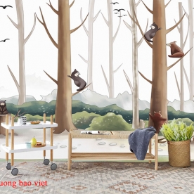 Giấy dán tường trẻ em kid308