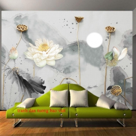 Tranh dán tường 3d h342