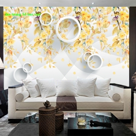 Giấy dán tường 3d cho phòng khách n2003-134