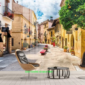 Giấy dán tường phòng khách n2003-128