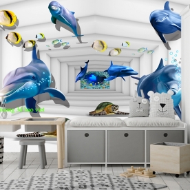 Giấy dán tường trẻ em kid400