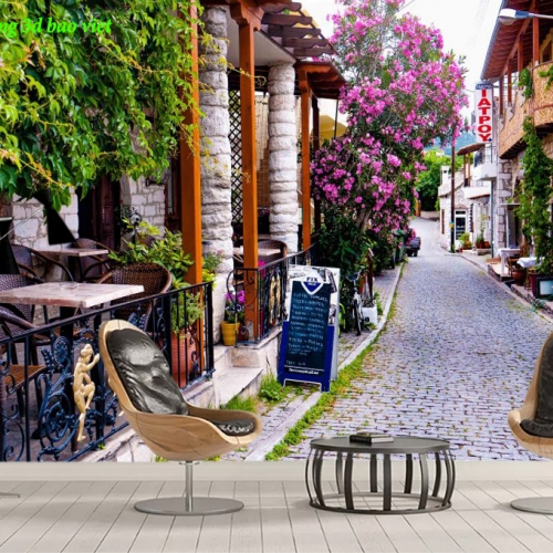 Tranh dán tường cho quán cafe n2004-297