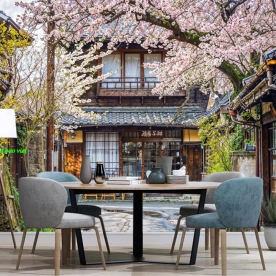 Tranh dán tường cho quán cafe n2004-300