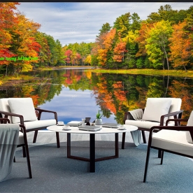 Tranh dán tường sông núi n2004-280