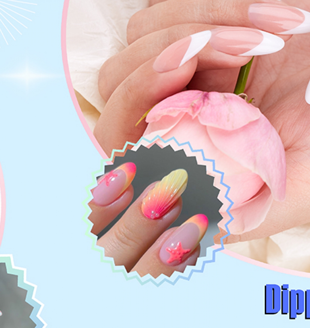 Decal dán kính cao cấp nails spa nail059