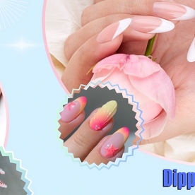 Decal dán kính cao cấp nails spa nail059