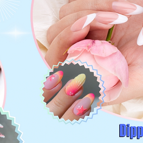 Decal dán kính cao cấp nails spa nail059