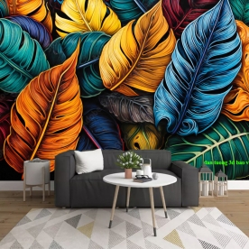 Giấy dán tường lá cây n2005-273