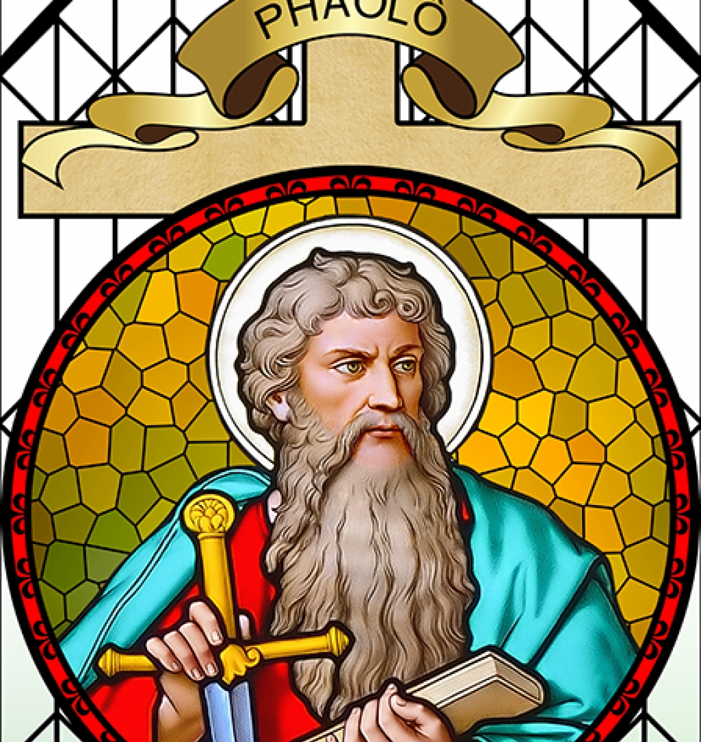 Tranh dán kính công giáo cg002