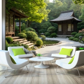 Tranh dán tường cho quán cafe n2005-275