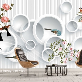 Giấy dán tường 3d-224