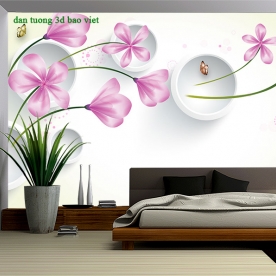 Giấy dán tường phòng ngủ 3d-251