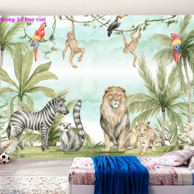 Giấy dán tường cho phòng trẻ em kid370