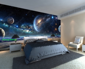 Giấy dán tường phòng ngủ galaxy n2004-328