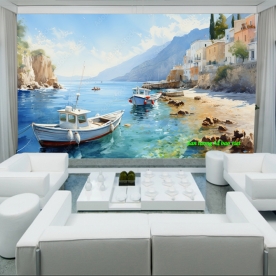 Tranh dán tường cảnh biển n2004-308