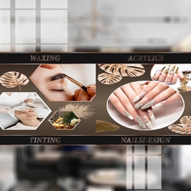 Decal dán kính cao cấp nails spa nails065