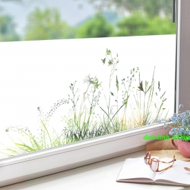 Decal dán kính nghệ thuật glass165