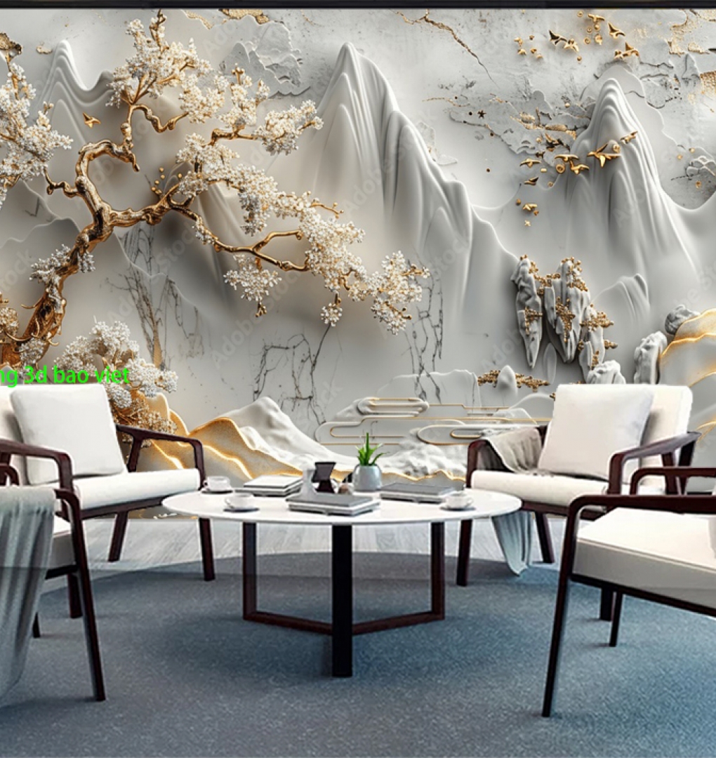 Giấy dán tường 3d n2005-279