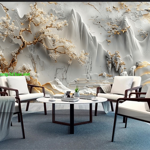 Giấy dán tường 3d n2005-279